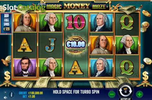 Οθόνη3. Magic Money Maze Κουλοχέρης