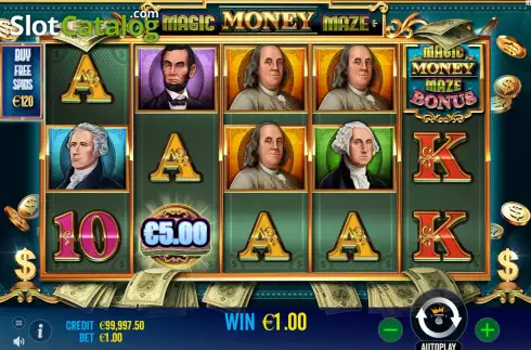 Οθόνη5. Magic Money Maze Κουλοχέρης