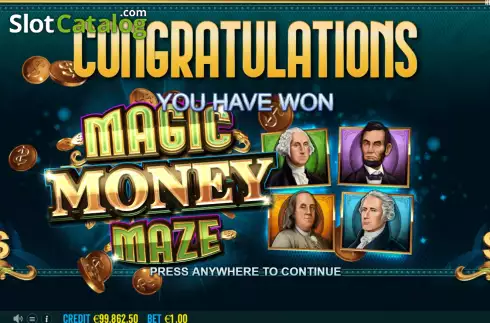 Οθόνη7. Magic Money Maze Κουλοχέρης