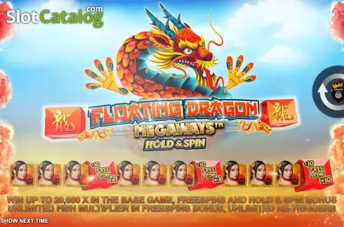 Οθόνη2. Floating Dragon Megaways Κουλοχέρης