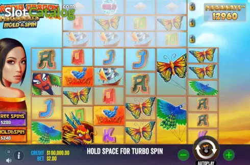 Οθόνη3. Floating Dragon Megaways Κουλοχέρης