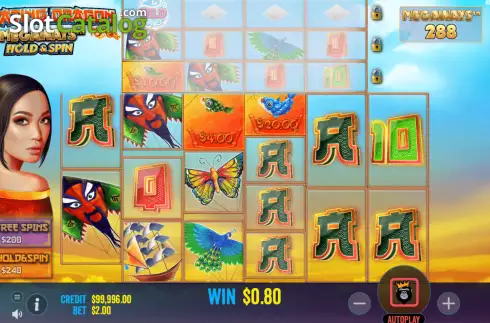 Οθόνη4. Floating Dragon Megaways Κουλοχέρης