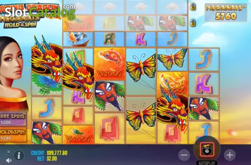 Οθόνη6. Floating Dragon Megaways Κουλοχέρης