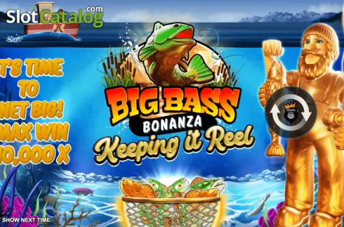 Οθόνη2. Big Bass - Keeping it Reel Κουλοχέρης 