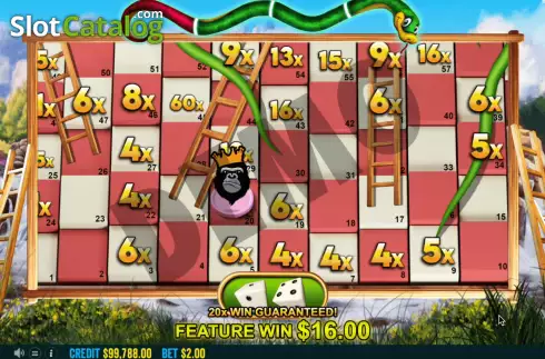 Οθόνη8. Snakes and Ladders Snake Eyes Κουλοχέρης 