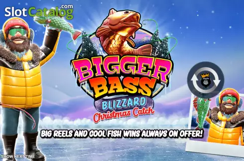 Οθόνη2. Bigger Bass Blizzard - Christmas Catch Κουλοχέρης