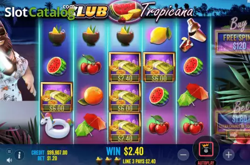 Οθόνη5. Club Tropicana Κουλοχέρης