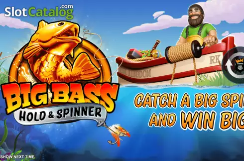 Οθόνη2. Big Bass Bonanza Hold and Spinner Κουλοχέρης
