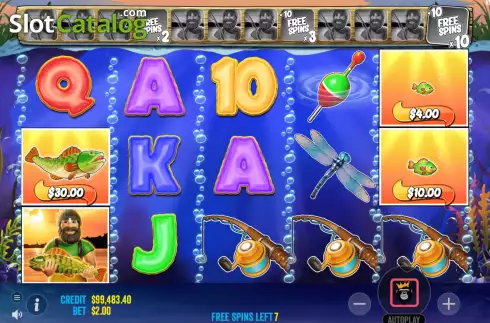 Οθόνη7. Big Bass Bonanza Hold and Spinner Κουλοχέρης