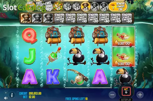Οθόνη8. Big Bass Amazon Xtreme Κουλοχέρης