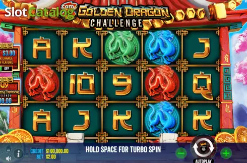 Οθόνη3. 8 Golden Dragon Challenge Κουλοχέρης 