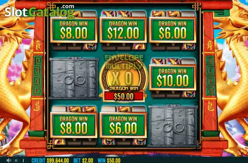 Οθόνη7. 8 Golden Dragon Challenge Κουλοχέρης 