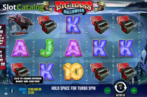 Οθόνη3. Big Bass Halloween Κουλοχέρης
