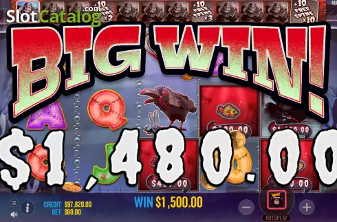 Οθόνη9. Big Bass Halloween Κουλοχέρης