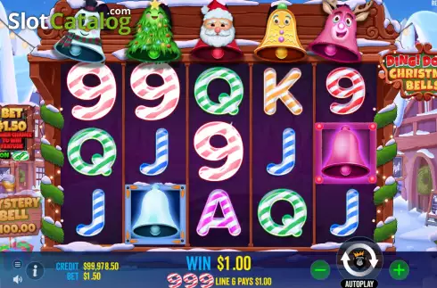Οθόνη5. Ding Dong Christmas Bells Κουλοχέρης