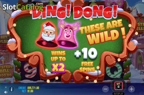 Οθόνη8. Ding Dong Christmas Bells Κουλοχέρης