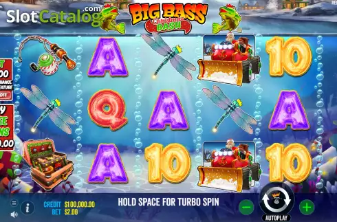 Οθόνη2. Big Bass Christmas Bash Κουλοχέρης