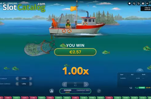 Οθόνη4. Big Bass Crash Κουλοχέρης