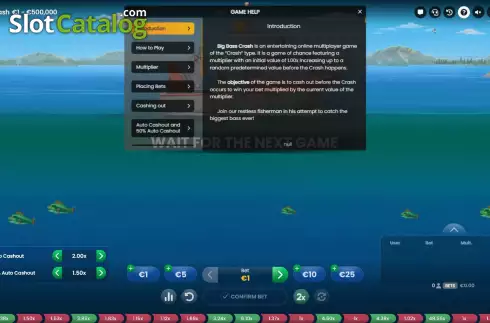 Οθόνη8. Big Bass Crash Κουλοχέρης