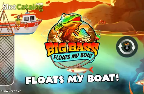 Οθόνη2. Big Bass Floats My Boat Κουλοχέρης 
