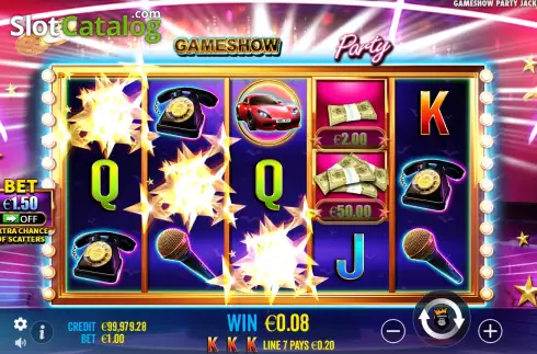 Οθόνη5. Gameshow Party Κουλοχέρης