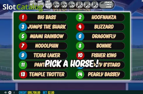 Οθόνη5. Big Bass Day At The Races Κουλοχέρης 