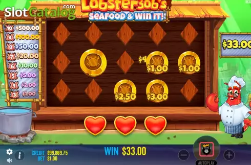 Οθόνη8. Lobster Bob’s Sea Food and Win It Κουλοχέρης
