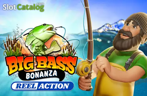 Big Bass Bonanza Reel Action Λογότυπο Big Bass Bonanza Reel Action Λογότυπο