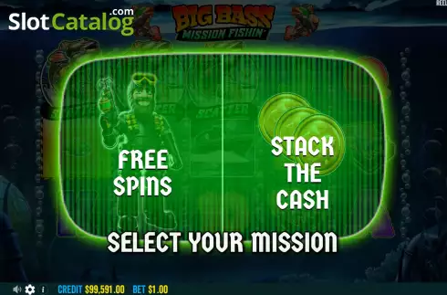 Οθόνη6. Big Bass Mission Fishin' Κουλοχέρης