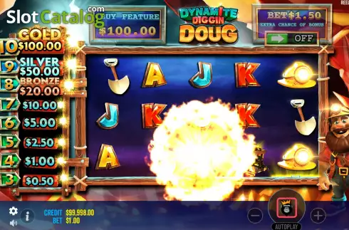 Οθόνη4. Dynamite Diggin Doug Κουλοχέρης