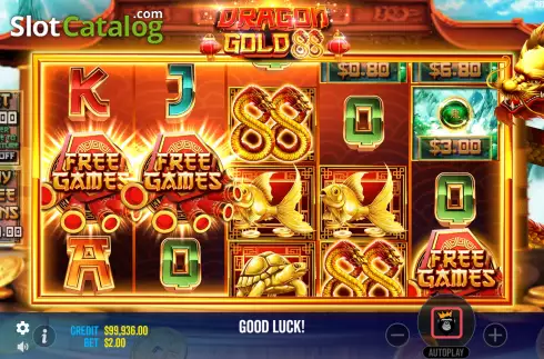 Οθόνη8. Dragon Gold 88 Κουλοχέρης