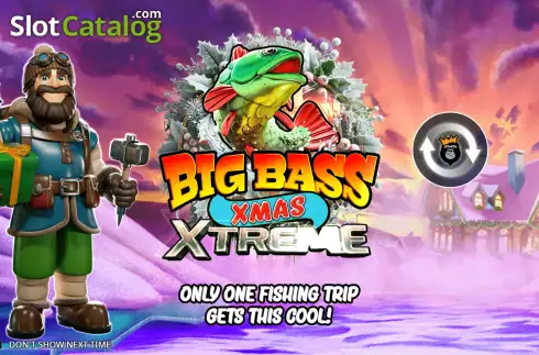 Οθόνη2. Big Bass Xmas Xtreme Κουλοχέρης