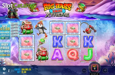 Οθόνη4. Big Bass Xmas Xtreme Κουλοχέρης
