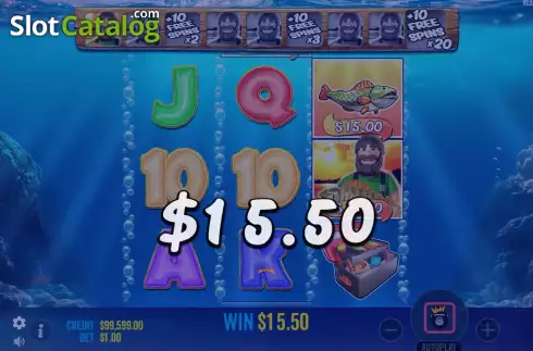 Οθόνη9. Big Bass Bonanza 3 Reeler Κουλοχέρης 