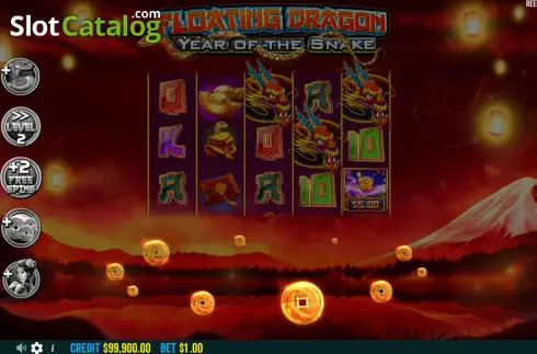 Οθόνη8. Floating Dragon Year of the Snake Κουλοχέρης