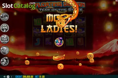 Οθόνη9. Floating Dragon Year of the Snake Κουλοχέρης