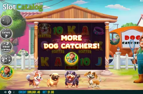 Οθόνη8. Dog Pound Κουλοχέρης