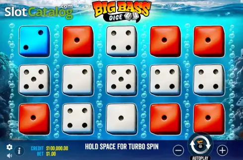 Οθόνη2. Big Bass Dice Κουλοχέρης