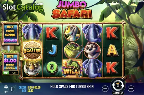 Οθόνη2. Jumbo Safari Κουλοχέρης