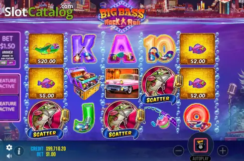 Οθόνη8. Big Bass Rock and Roll Κουλοχέρης