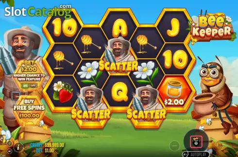 Οθόνη5. Bee Keeper Κουλοχέρης