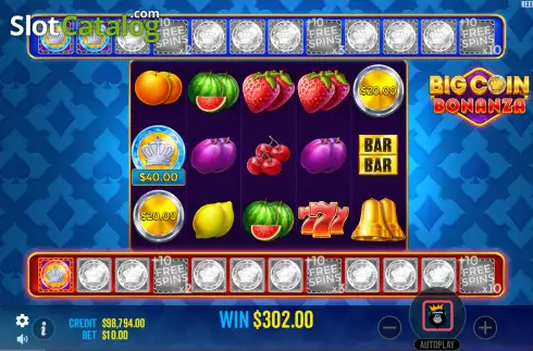 Οθόνη3. Big Coin Bonanza Κουλοχέρης