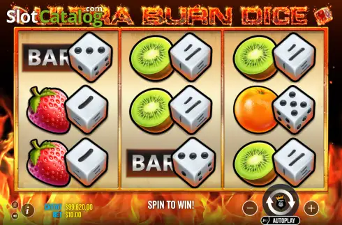 Οθόνη2. Ultra Burn Dice Κουλοχέρης