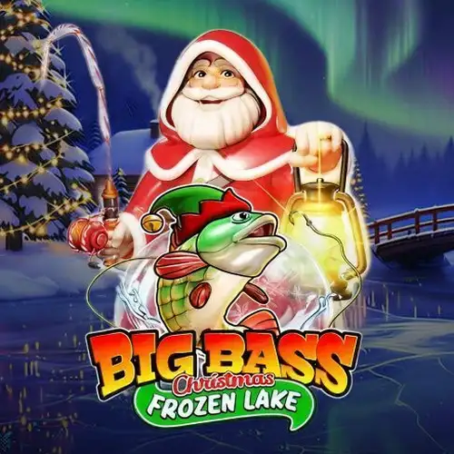 Big Bass Christmas Frozen Lake Λογότυπο