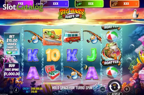 Οθόνη2. Big Bass Surf’s Up – Big Bass Jackpot Bonanza Κουλοχέρης