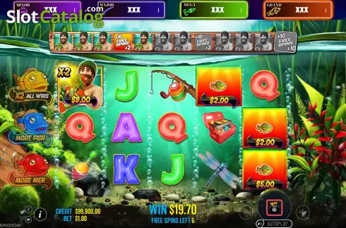 Οθόνη3. Big Bass 3 Little Fish – Big Bass Jackpot Bonanza Κουλοχέρης