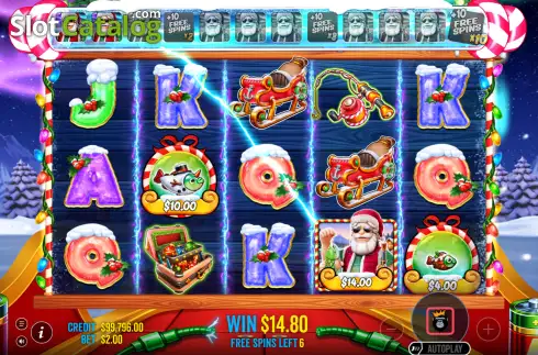 Οθόνη3. Big Bass Christmas Blast 1000 Κουλοχέρης