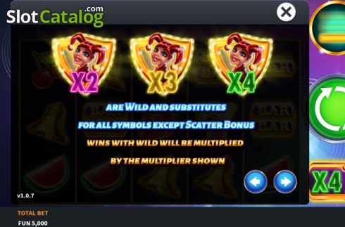 Οθόνη9. Wild Joker Stacks Κουλοχέρης