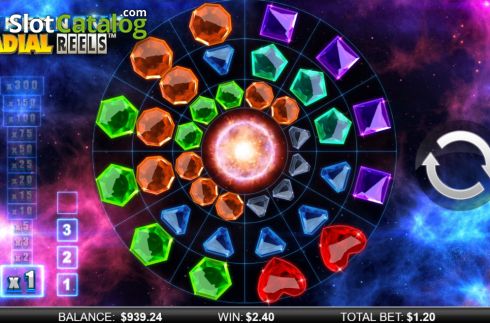 Οθόνη6. Hypernova Radial Reels Κουλοχέρης