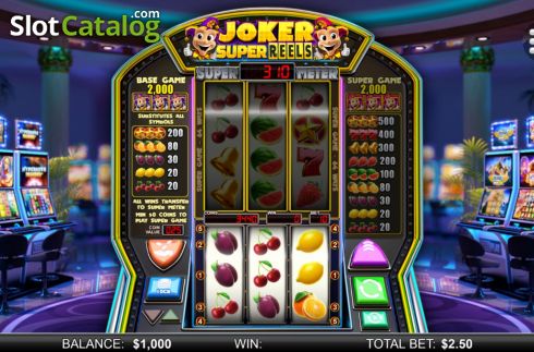 Οθόνη3. Joker Super Reels Κουλοχέρης